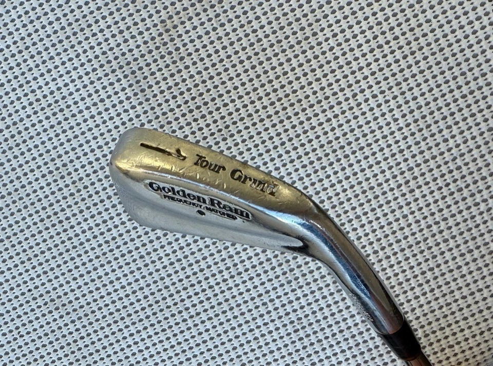 Vintage Golden Ram Frequency Matched Forged 1 Iron w/ Steel Shaft Stiff Flex - Image 1 of 4