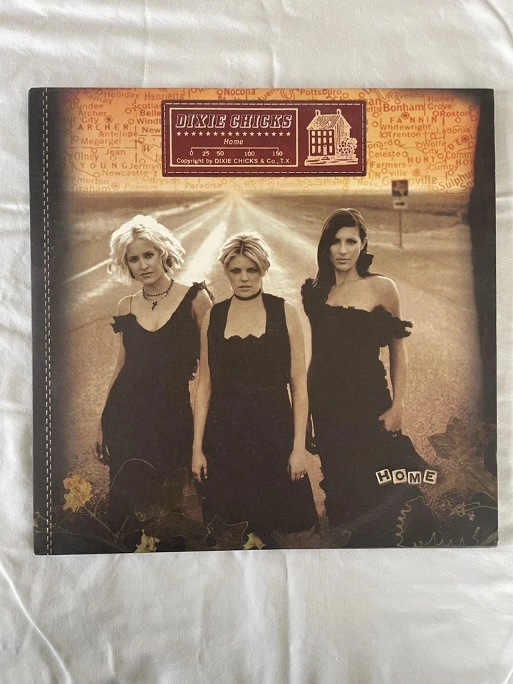 2002 DIXIE CHICKS "HOME" First Pressing 2 LP C2 86840 Vinyl VG+ - Image 1 of 4