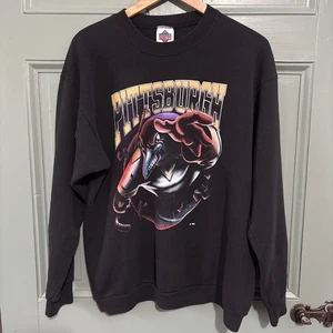 VTG 90s Pittsburgh Penguins NHL Hockey Crewneck Sweatshirt XL - Picture 1 of 7