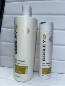 Acondicionador voluminizador Bosley MD Pro Bos Defense COLOR SAFE 33,8 OZ y champú 10,1 oz - Imagen 1 de 1
