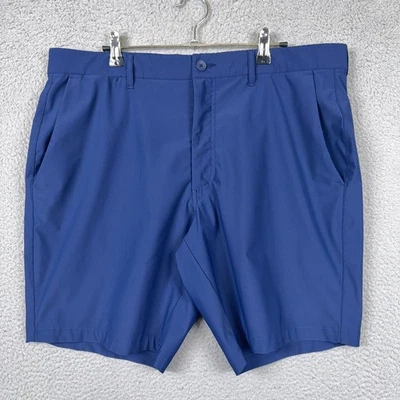 Shorts masculinos Holderness & Bourne 36 azul desempenho golfe Athleisure Preppy - Imagem 1 de 4