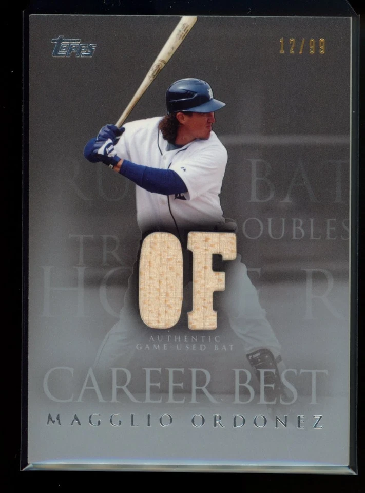2009 Topps #CBR-MO Magglio Ordonez Career Best Relics /99 - Image 1 of 2