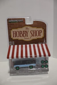 GREENLIGHT HOBBY SHOP GREEN MACHINE 1986 CHEVROLET K5 BLAZER WITH SPARE TIRES - Picture 1 of 2