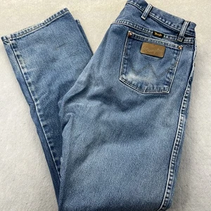Jeans Wrangler uomo 40x34 blu vestibilità classica gamba dritta denim western cowboy - Foto 1 di 17