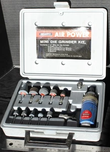 Mecanics Tools Air POWER Mini Die Grinder Kit Model No. M-567DB Great Shape! - Bild 1 von 4