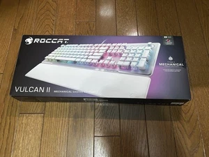 Roccat Vulcan Ii Mechanical Gaming Keyboard Linear Optical Switches Rgb Pc - Picture 1 of 4