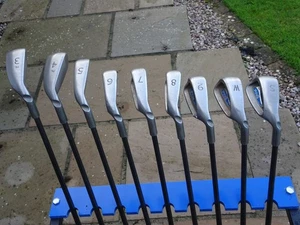 Ping G2 Graphite Golf Irons Set  3-SW Blue Dot  Stiff Flex Ping TFC 100 Shafts - Picture 1 of 8