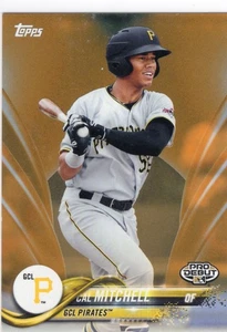 2018 TOPPS PRO DEBUT CAL MITCHELL RC ORANGE PARALLEL #12/25 - Picture 1 of 2