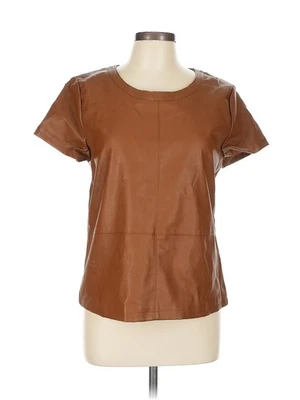 Nuevo con etiquetas Top Tinley Road Mujer Marrón Manga Corta L Foto 1 de 4