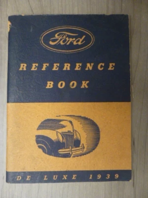 1939 Ford Reference Book "De Luxe" - Image 1 of 4