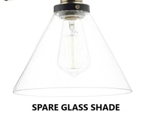 Dar Ray RAY191 Spare Replacement Glass Shade Only - Picture 1 of 1