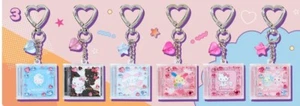 Sanrio Secret CD Style Schlüsselanhänger Heisei Pop Design Komplettset aller 6 Typen - Bild 1 von 7
