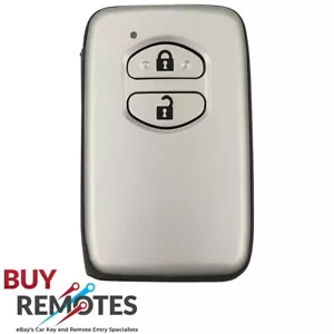 Toyota 2 Button Replacement Car Key Suits Prado Land Cruiser Highlander Yaris - Picture 1 of 16