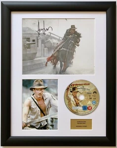 Harrison Ford / Indiana Jones / Foto firmada / Autógrafo / Enmarcado / Certificado de autenticidad - Imagen 1 de 1