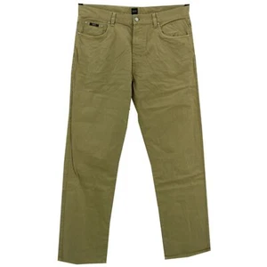 #5361 Pantalón vaquero hombre Hugo Boss Arkansas Denim sin elástico beige 38/34 - Imagen 1 de 2