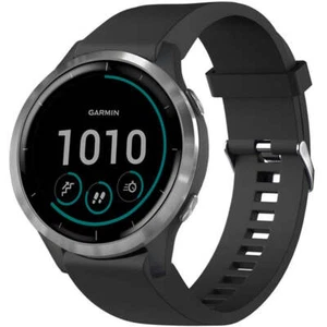 Bransoletka do Garmin Fenix 8 (43 mm) / 7S Pro / 7S / 6S Pro / 6S Stały pasek do zegarka Czarny - Zdjęcie 1 z 4