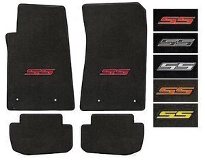 Lloyd Mats Velourtex Camaro SS Logo 4 Pc Floor Mats (2010-2015) - Picture 1 of 13