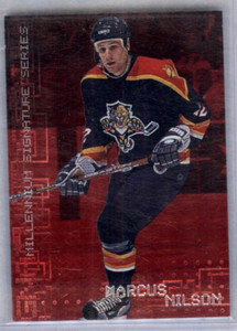 1999 ITG Be A Player Millennium Signature Series Ruby Marcus Nilson Rookie #115