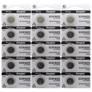 15 Pcs Energizer CR1620 CR 1620 ECR1620 3v Battery - Picture 1 of 2
