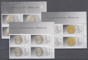 Liechtenstein  1712-14  Antike Münzen  Viererblock Satz **  unter Postpreis !! - Imagen 1 de 1