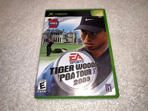 Tiger Woods PGA Tour 2003 (Microsoft Xbox, 2002) Complete Excellent - Picture 1 of 3