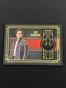 2017 Topps Star Wars: Die letzten Jedi Poe Dameron Gedenkemblem - Bild 1 von 2