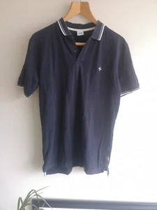 Addict Clothing (skate) Mens Navy Polo Shirt Medium - Picture 1 of 9