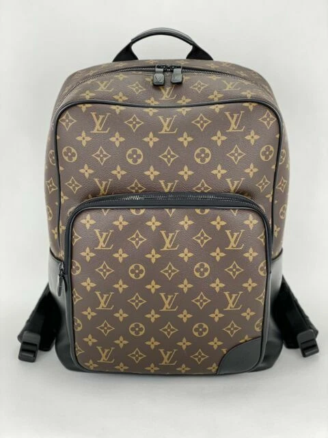 Louis Vuitton Dean Backpack Brown Canvas