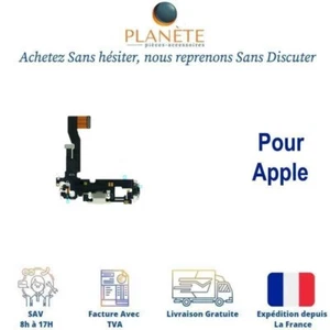 Nappe Dock Connecteur de Charge Blanc Pour iPhone 12 Pro A2341 A2406 A2407 A2408 - Photo 1 sur 1