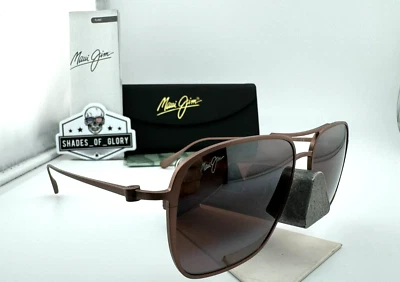 GAFAS DE SOL POLARIZADAS MAUI JIM BEACH ASIAN FIT 541N-19A MARRÓN SATINADO ROSA MAUI Foto 1 de 4