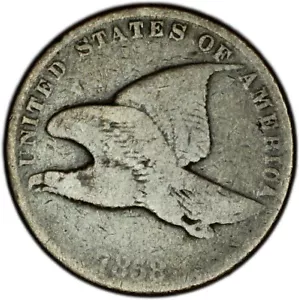 UNITED STATES coin Flying Eagle Cent 1858 - Picture 1 of 2