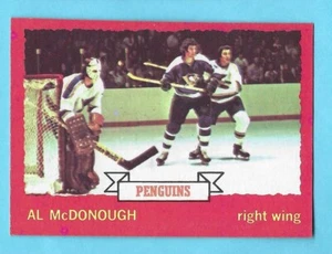 1973-74 OPC 89 Al McDonough Pittsburgh Penguins! NM-MT! *SET BREAK* - Picture 1 of 2