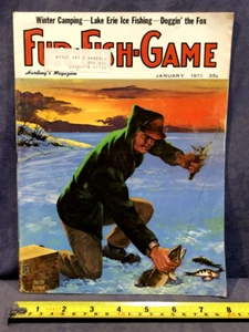 Fur - Fish - Game January 1971 "Doggin' the Fox" - Picture 1 of 4