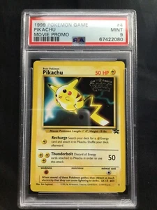Tarjetas de Pokémon: Wizards Black Star Promo: Pikachu 4 PSA 9 - Imagen 1 de 6