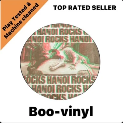 Hanoi Rocks - Don't You Ever Leave Me Picture Disc Rock EX Condition - Imagem 1 de 4