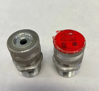 CG-1250 APPLETON 1/2-INCH WATERAIN TIGHTIGHT CONNECTOR