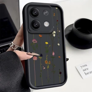 Funda para Xiaomi Redmi Note 13 12 11 Pro Poco F6 X6 Pro Flores Cubierta Suave - Imagen 1 de 13