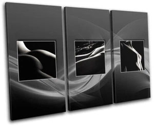 Sexy Lady Frau Akt Erotik LEINWAND WANDBILD Bild Druck VA - Bild 1 von 1