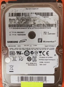 ⭐️⭐️⭐️⭐️⭐️ HDD Hard Drive SATA Laptop 2.5" Samsung ST750LM022 750GB FW: 2AR10001 - Picture 1 of 2