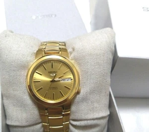 【Seiko】SEIKO5 Overseas Limited Gold Full Frame - Foto 1 di 3