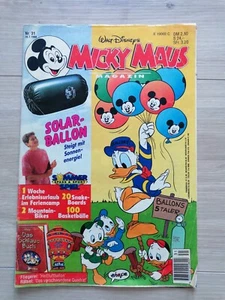 MICKY MAUS COMIC HEFT 1994 Nr.31 Walt Disney Ehapa 28.7.1994 Zeichentrick Kinder - Bild 1 von 1
