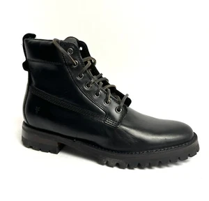 Frye Mens Union Waterproof Boot Black Size 9 M - Picture 1 of 6