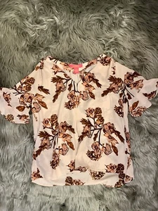 Catherine Maladrino Floral SS Top In Medium - Bild 1 von 8