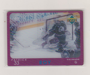 1997-98 UD  DIAMOND VISION # 2 PATRICK ROY  WOW