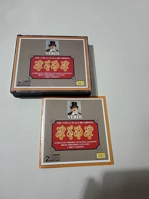 VERDI 1928 LA SCALA RECORDING Opera In 4 Acts PERTILE GIANNINI IRENE 1990 2 CD - Image 1 of 4