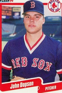1990 Fleer Baseball Card  #272 - John Dopson - Boston Red Sox