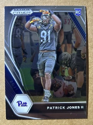 2021 Prizm Draft Picks Football Rookie - Patrick Jones II RC - Minnesota Vikings - Image 1 of 2