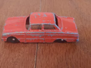 Vintage TootsieToy 1960 Ford Falcon two-door in red - made in Chicago - Picture 1 of 5