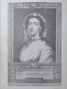 1887 THE LIFE & ADVENTURES OF PEG WOFFINGTON by MOLLOY THEATRE DRURY LANE DRAMA^ - Picture 1 of 12