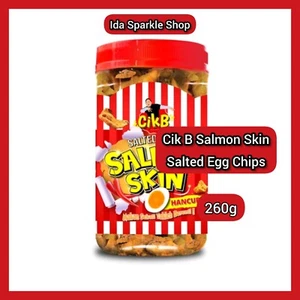Cik B Salmon Skin Egg Salted Chips (MUST TRY VIRAL MALAYSIAN CHIPS) - Picture 1 of 2